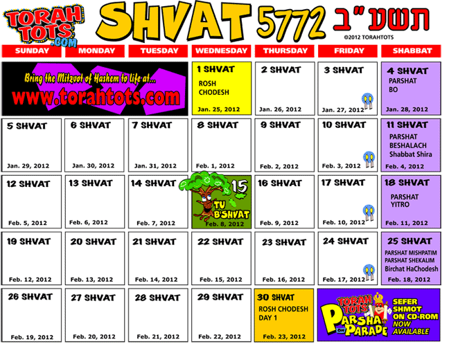SHVAT 5772