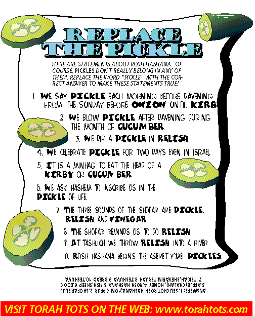 Replace the Pickle