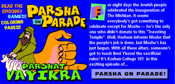 Preview of Parsha